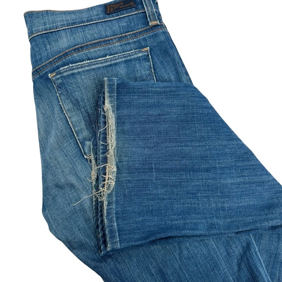 Vintage '00s Citizens of Humanity Low Rise Flare Jeans Jerome Dahan | Size 27 - Picture 8 of 10